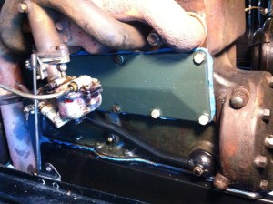 valve chamber cover installed